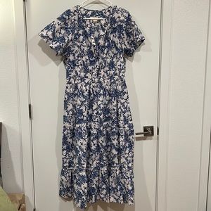 Anthropologie Somerset Printed Dress - XL